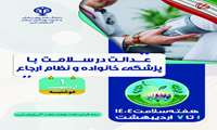 آغاز هفته ملی سلامت از یکم الی هفتم اردیبهشت 1404