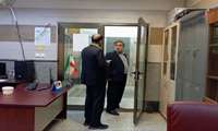 بازدید مدیریت شبکه بهداشت و درمان از پایگاه مراقبت بهداستی و پایگاه فوریت های پزشکی ۱۱۵ مرز تمرچین