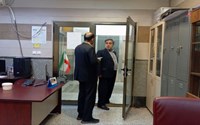 بازدید مدیریت شبکه بهداشت و درمان از پایگاه مراقبت بهداستی و پایگاه فوریت های پزشکی ۱۱۵ مرز تمرچین