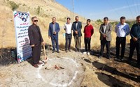 ‍ آغاز ساخت ساختمان خیرساز اورژانس ۱۱۵ جاده‌ای سه‌راهی جلدیان با مشارکت خیر سلامت